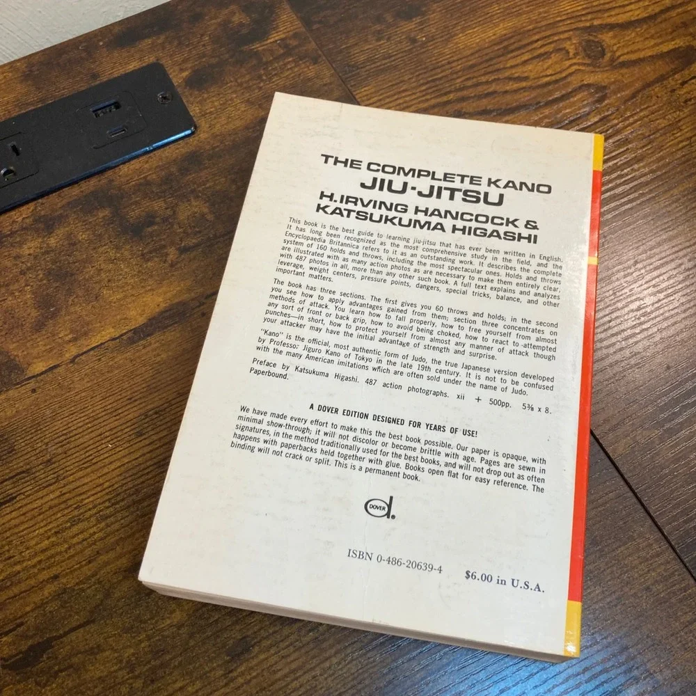 The Complete Kano Jiu-Jitsu Judo H. Irving Hancock Dover Martial Arts Book 1961